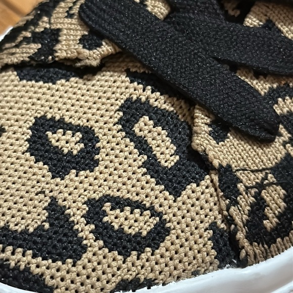 Jellypop Leopard Print Sneakers - Picture 2 of 5